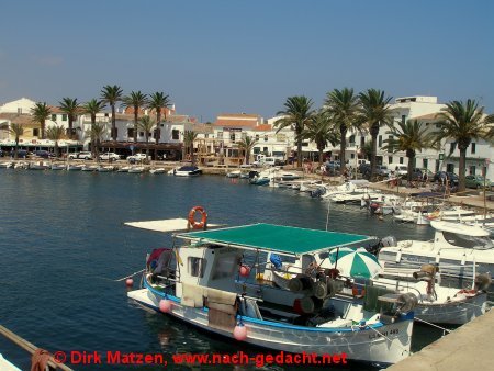 Menorca, Fornells Yachthafen