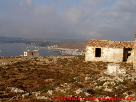 Menorca - Blick ber die Ruinen