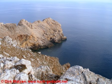 Mola de Fornells - Steilkste an der Spitze "Es Morter"