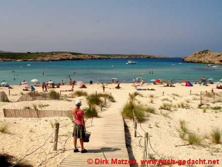 Menorca, Son Parc - Badebucht