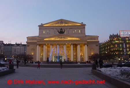 Moskau, Bolschoi-Theater