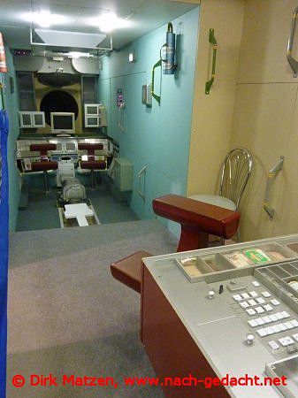 Moskau, Raumstation Mir Innenansicht