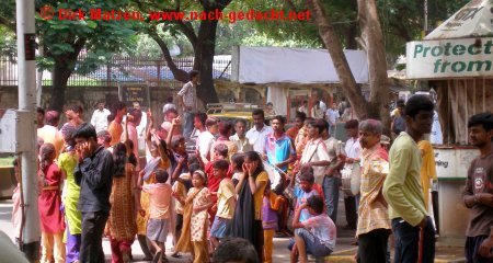 Mumbai/Bombay, Umzug fr den Gott Ganesha