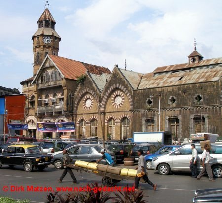 Mumbai/Bombay, Der Crawford Markt
