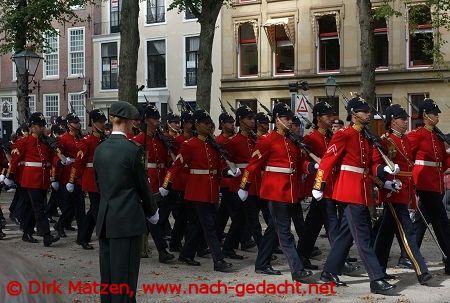 Den Haag, Prinsjesdag, Militärkolonne