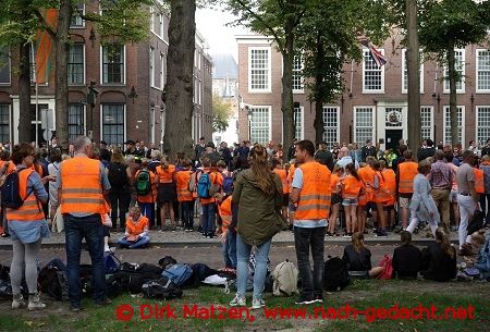 Den Haag, Prinsjesdag, orange