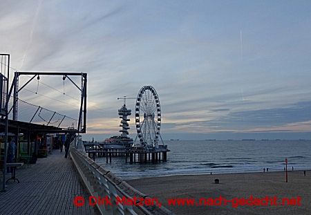 Scheveningen, Riesenrad an der Seebrücke