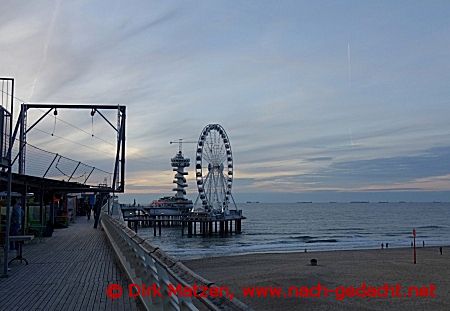 Scheveningen, Riesenrad an der Seebrcke