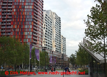 Rotterdam, Hochhäuser Kruisplein