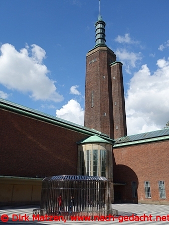 Rotterdam, Innenhof Museum Boijmans van Beuningen