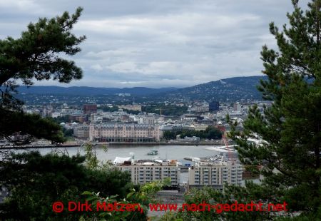 Oslo, Blick über die Stadt