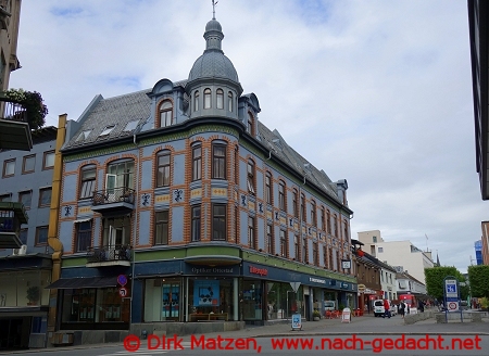 Hamar, Gebude im Zentrum