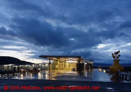 Trondheim, Abendlicht im August