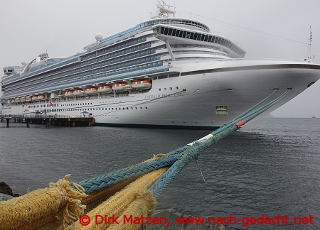 Trondheim, Kreuzfahrtschiff Emerald Princess