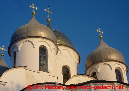 Weliki Nowgorod, Kuppeln der Sophien-Kathedrale