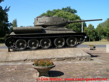 Panzer T-34 in Kienitz