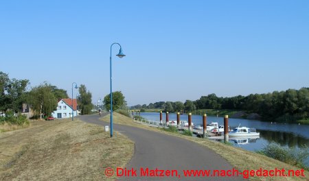Hafen von Kienitz