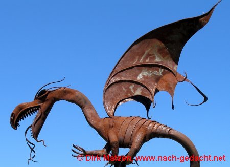 Drache der Drachenbrotbckerei in Klosterdorf