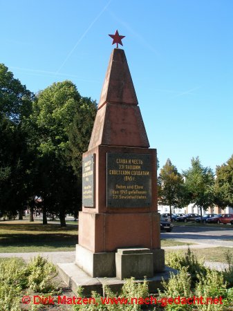 Sowjetisches Ehrenmal in Letschin