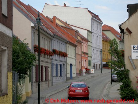 In der Altstadt von Strausberg