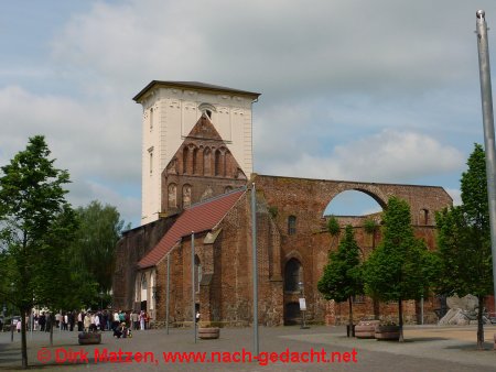 Ruine der Kirche in Wriezen