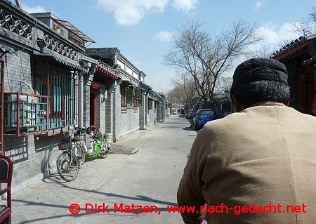 Peking, Rikscha-Fahrt
