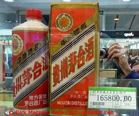 Peking, Schnaps fr 20000 Euro