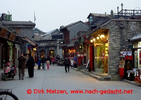 Peking, Viertel am See Houhai