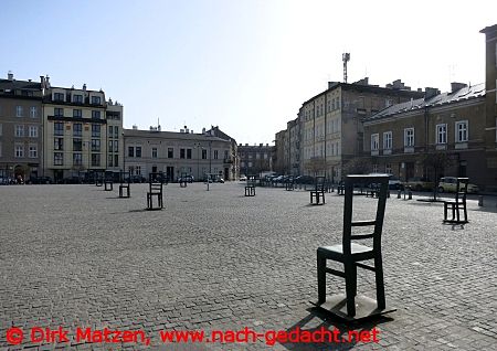 Krakau-Podgrze, Platz der Ghettohelden