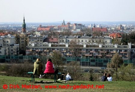 Blick auf Krakau