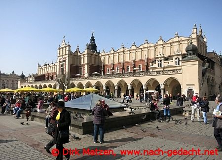 Krakau, Marktplatz Tuchhallen