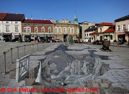 Wieliczka, Ortsmitte Marktplatz