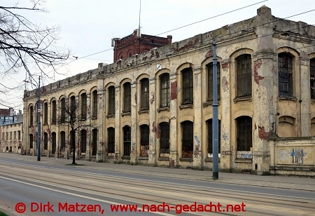 Lodz, Gebäude der früheren Fabrik Ludwika Geyera, ulica Piotrkowska 293