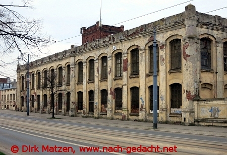 Lodz, Gebude der frheren Fabrik Ludwika Geyera, ulica Piotrkowska 293