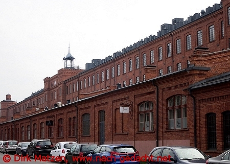 Lodz, Ksiezy Mlyn saniertes Fabrikhaus