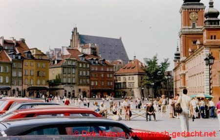 Warschau, Schlossplatz 1987