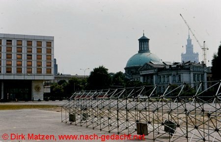 Warschau, Plac Piłsudskiego 1987
