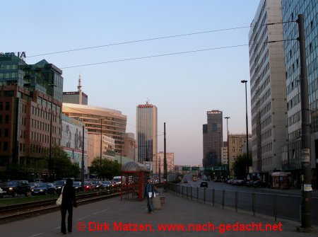 Warschau, Hochhäuser am Rondo ONZ