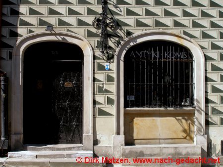 Warschau Altstadt, Details an Gebuden