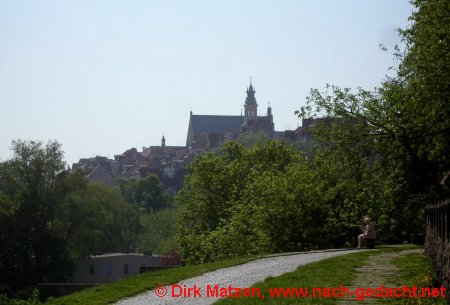 Warschau, Blick auf die Altstadt