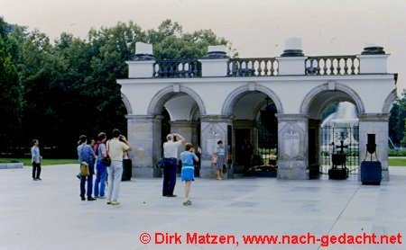 Warschau, Grabmal des Unbekannten Soldaten 1987