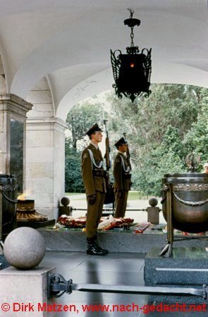 Warschau, Wachsoldaten 1987