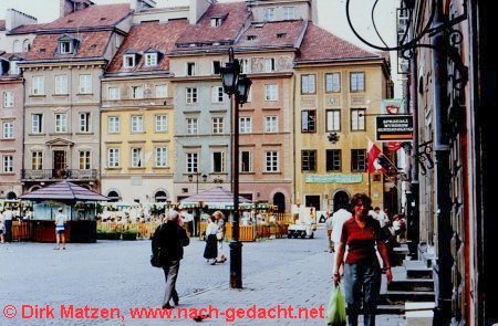 Warschau, Altstadtmarkt 1987