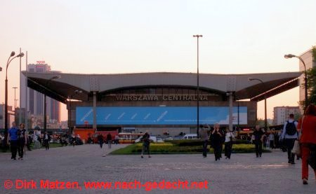 Warschau, Bahnhof "Warszawa Centralna"