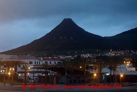 Porto Santo, Pico Castelo am Abend