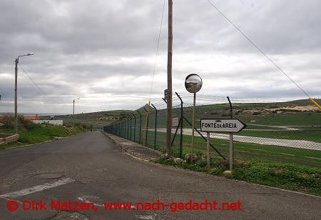 Porto Santo, Flughafen-Zaun