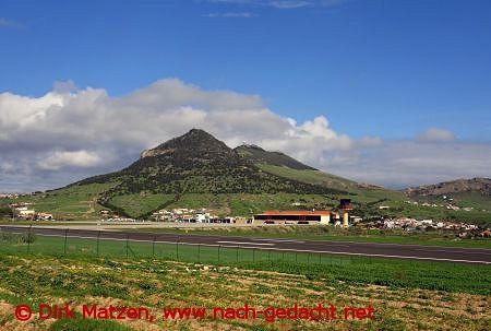 Porto Santo, Blick zum Flughafen