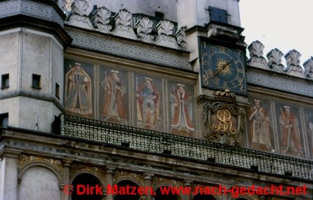 Poznan / Posen - Details am Rathaus 1987