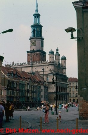 Poznan / Posen - Rathaus 1987