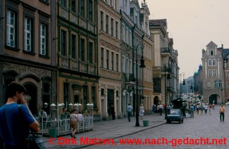 Poznan, Posen - Stary Rynek, Altstadtmarkt 1987
